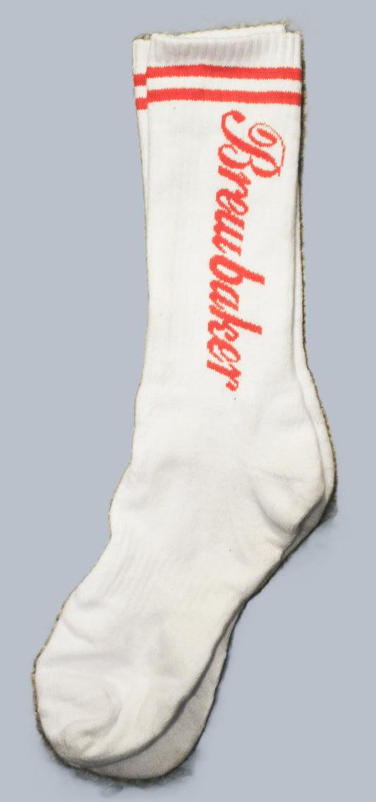 Brewbaker Script Socks